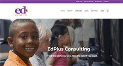 Desktop Screenshot of edplusconsulting.com